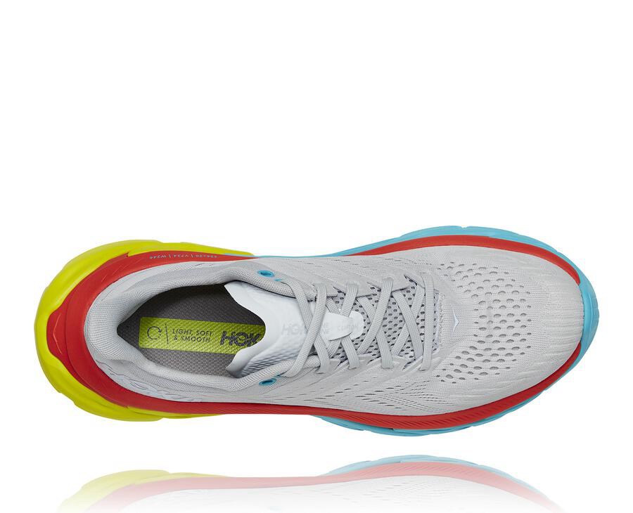 Hoka One One Hardloopschoenen Heren - Clifton Edge - Grijs - HL5843960